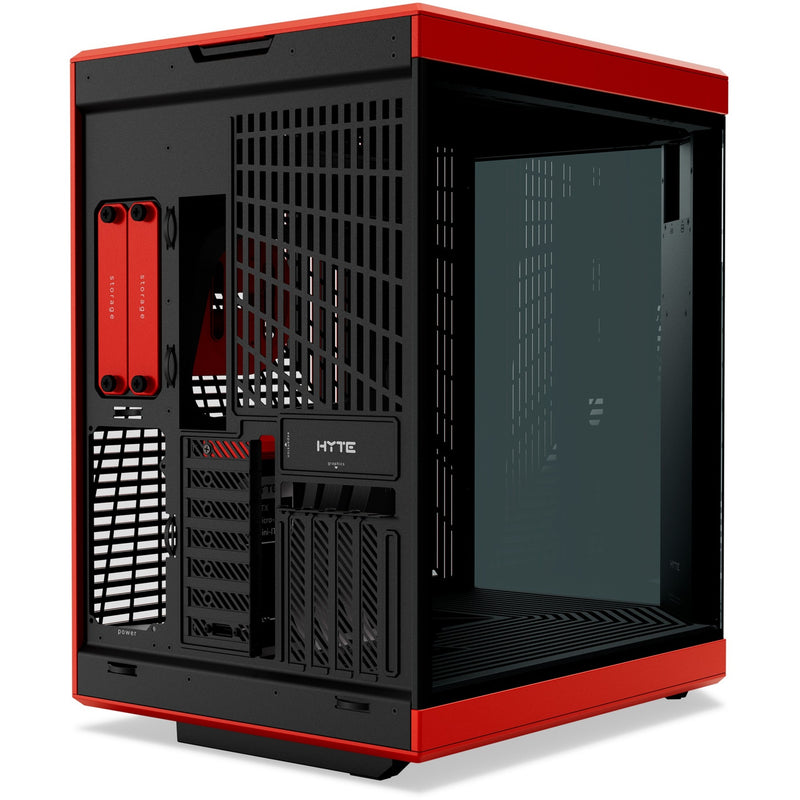 Load image into Gallery viewer, Hyte y70 touch infinite midi tower behuizing (zwart | 2x usb-a | 1x usb-c | tempered glass)
