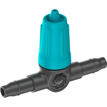 Gardena micro-drip-system verstelbare seriedruppelaar 0–15 l u druppelaar (zwart turquoise)