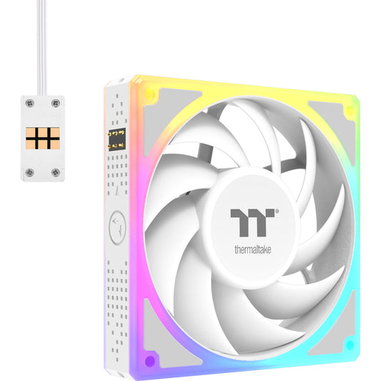 Thermaltake magcurve 360 ultra argb sync aio liquid cooler - snow edition waterkoeling (wit)