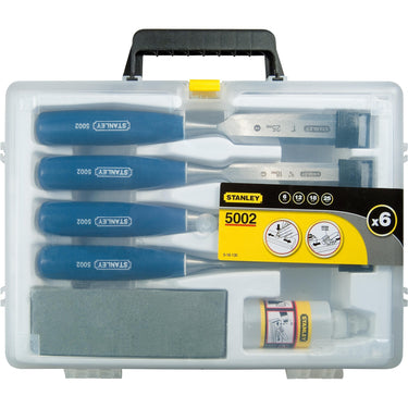 Stanley steekbeitelset basic 6-delig