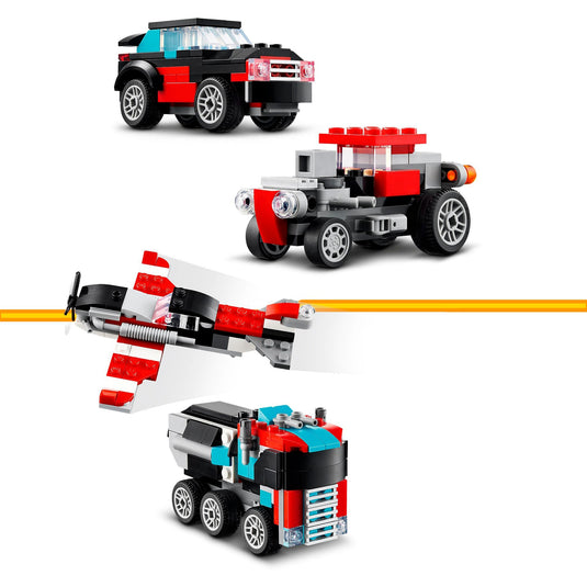 Lego creator 3in1 truck met helikopter - 31146