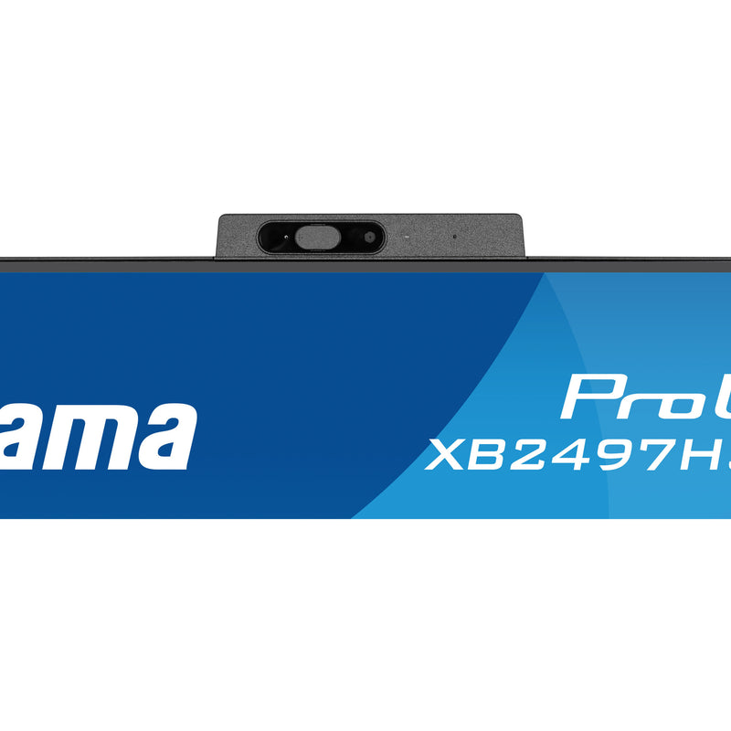 Load image into Gallery viewer, Iiyama prolite xb2497hsnh-b1 23.8 monitor (zwart, hdmi, displayport, lan, audio, usb-c, webcam)

