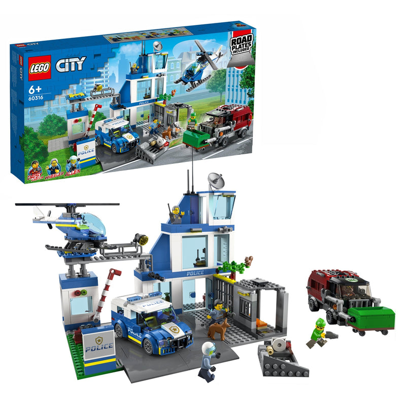 Afbeelding laden in galerijviewer, Lego city politiestation - 60316
