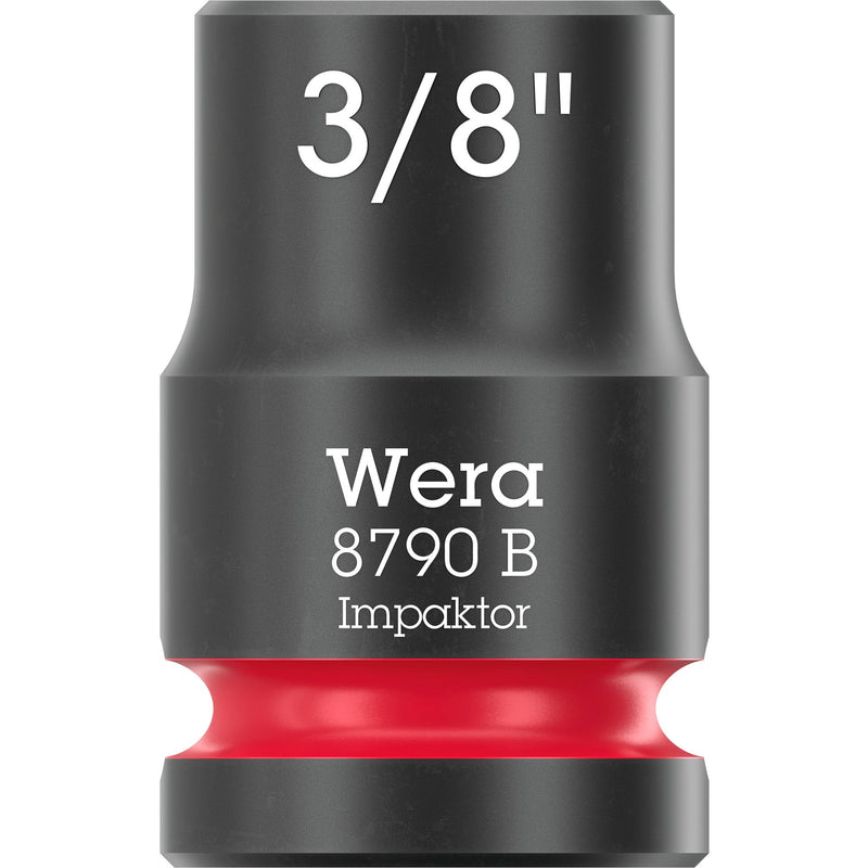 Afbeelding laden in galerijviewer, Wera 9608 dop-magneetstrip b impaktor imperial 1 dopsleutel (zwart groen, 9‑delig)
