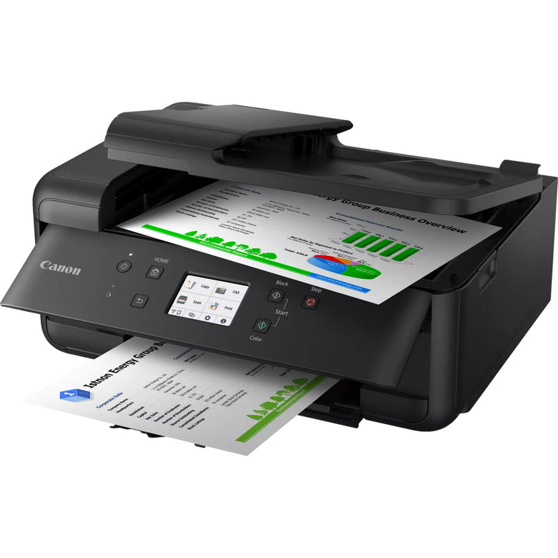 Load image into Gallery viewer, Canon pixma tr7650 all-in-one inkjetprinter met faxfunctie (zwart, usb, wi-fi, kopie, scan, fax)
