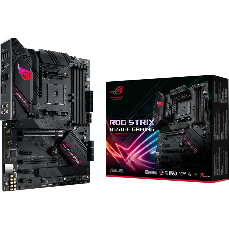 Afbeelding laden in galerijviewer, Asus rog strix b550-f gaming socket am4 moederbord (zwart, raid, 2.5gb-lan, sound, atx)
