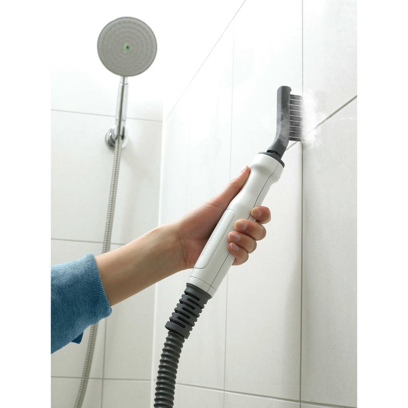 Load image into Gallery viewer, Black+decker fsmh1321 1600w steam-mop met 6 accessoires stoomreiniger (wit blauwgrijs)
