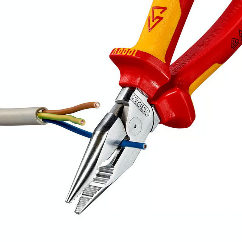 Load image into Gallery viewer, Knipex spitse kombitang combinatietang (rood geel)
