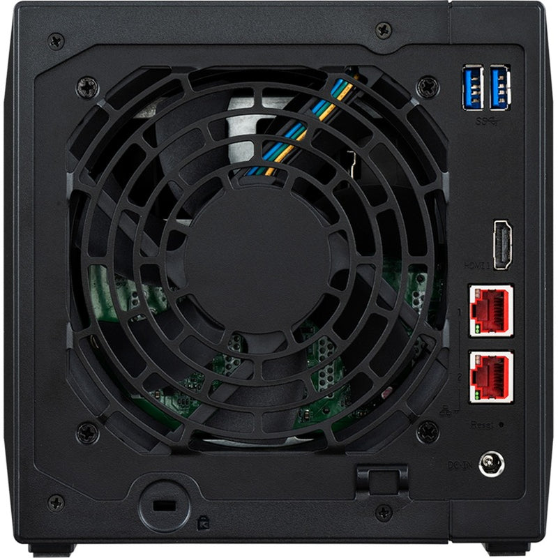 Load image into Gallery viewer, Asustor nimbustor 4 as5404t nas (zwart, 2x lan, usb, hdmi)

