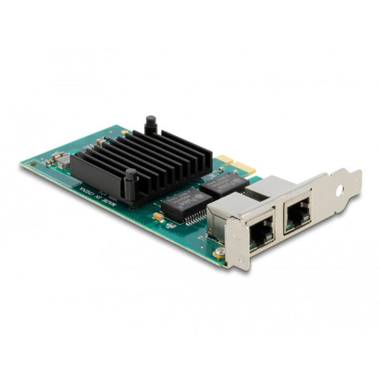 Delock pci express x1 card 2 x rj45 gigabit lan i350 netwerkadapter
