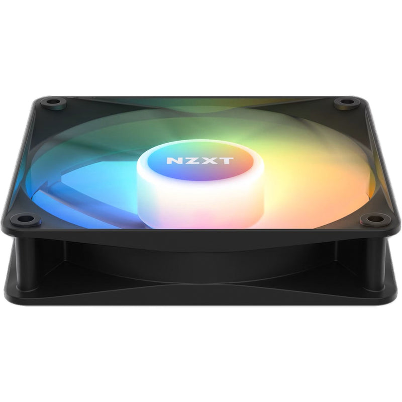 Load image into Gallery viewer, Nzxt f120 rgb core case fan (zwart, 120 x 120 x 26 mm, pwm, zonder controller)
