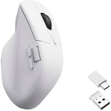 Keychron m6-a3 wireless mouse (wit, 26,000 dpi, usb-c bluetooth 5.1 2.4 ghz)