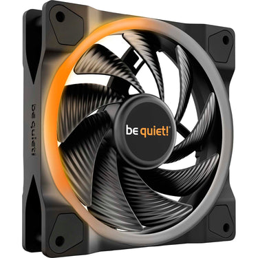 Be quiet! light wings pwm high-speed rgb case fan (zwart, 120 x 120 x 25 mm)