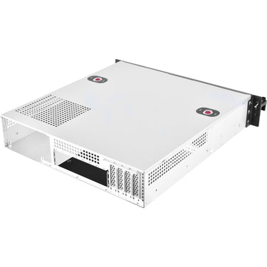 Silverstone rm21-308 rack behuizing (zwart | 1x usb-a 2.0 | 1x usb-a 3.2 (5 gbit s))