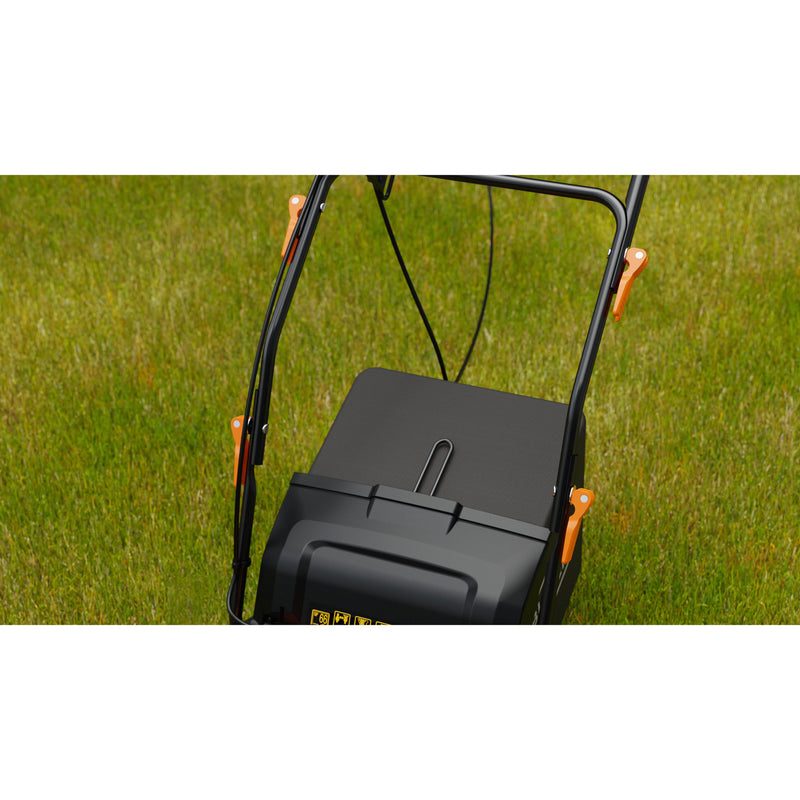 Load image into Gallery viewer, Black+decker beoep320-qs 1200w 30cm verticuteerder (zwart oranje)
