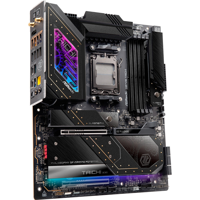 Load image into Gallery viewer, Asrock x870e taichi socket am5 moederbord (raid, 5 gb-lan, wi-fi 7, bt, e-atx)
