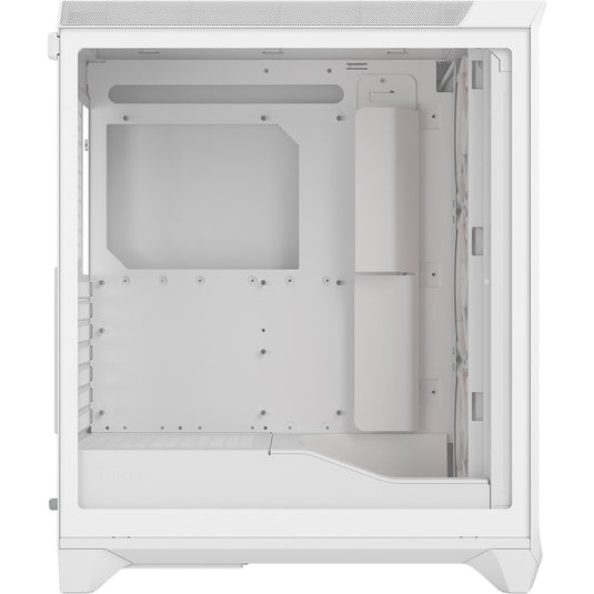 Fractal design meshify 3 rgb midi tower behuizing (wit | 2x usb-a | 1x usb-c | rgb | tempered glass)