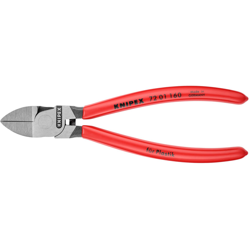 Load image into Gallery viewer, Knipex zijsnijtang voor kunststof 72 01 160 kniptang (rood)
