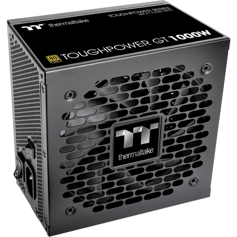 Load image into Gallery viewer, Thermaltake toughpower gt modulaire 1000 watt voeding (zwart, 5x pcie)
