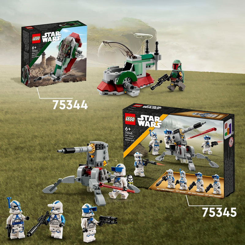 Chargez l'image dans la visionneuse de la galerie, Lego star wars 501st clone troopers battle pack bouwbaar speelgoed met minifiguren - 75345
