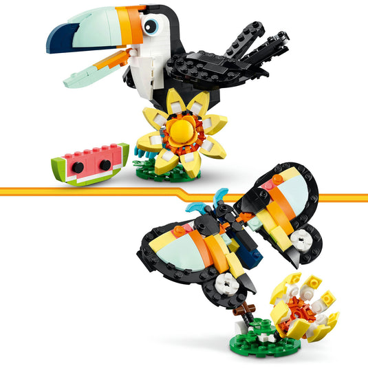 Lego ® creator 3in1 wilde dieren: tropische toekan - 31173