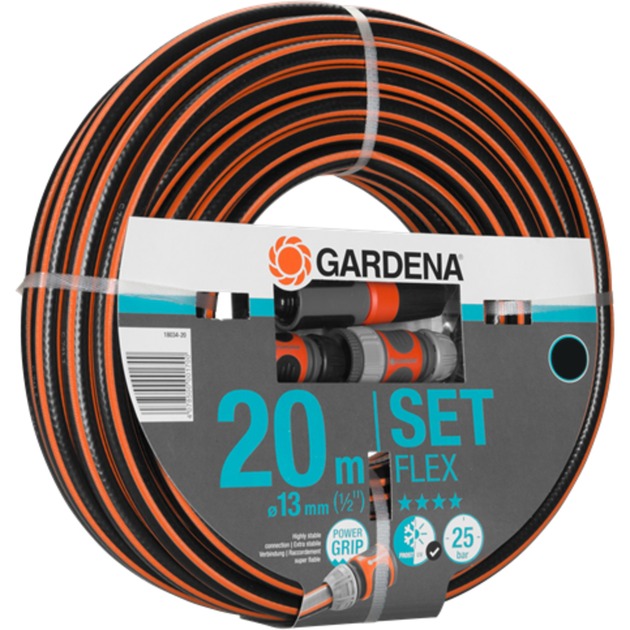 Load image into Gallery viewer, Gardena comfort flex slang 13 mm (1 2 ) (zwart oranje, 18034-20, 20 m)
