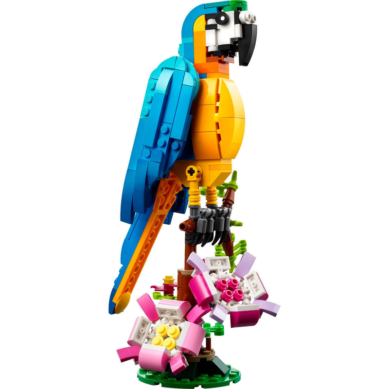 Afbeelding laden in galerijviewer, Lego creator 3in1 exotische papegaai - kikker - vis dieren speelgoed set voor kinderen - 31136
