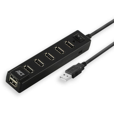 Act usb-hub ac6215 zwart