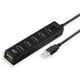 Act connectivity usb hub 7 port met aan- en uit schakelaar usb-hub (zwart)