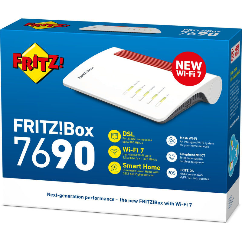 Load image into Gallery viewer, Fritz! box 7690 edition international mesh router (wit)
