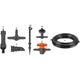 Gardena micro-drip-bewatering balkon set (15 planten) druppelaar (zwart grijs)