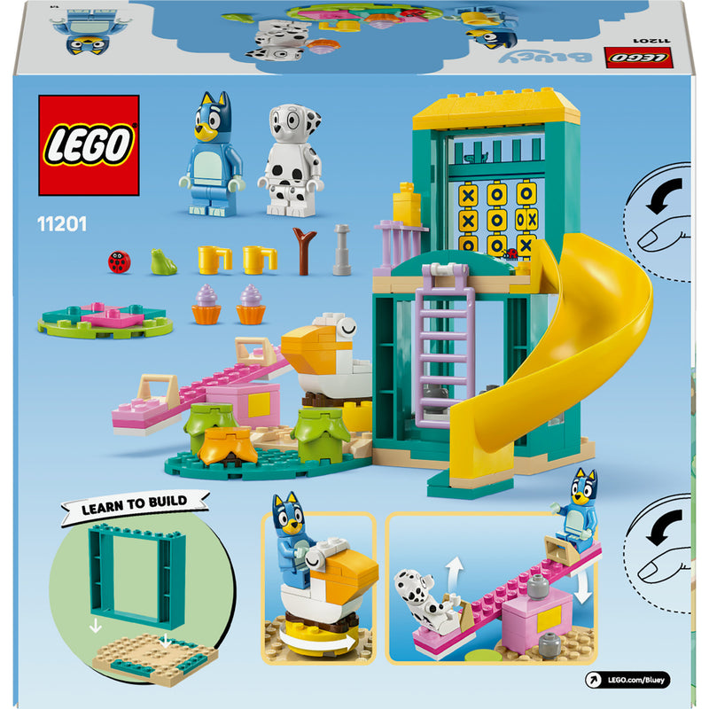 Load image into Gallery viewer, Lego duplo 11201 bluey en chloe in de speeltuin
