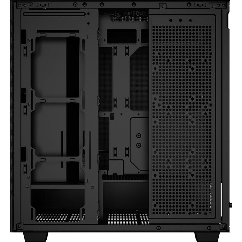 Load image into Gallery viewer, Sharkoon rebel c50 black midi tower behuizing (zwart | 2x usb-a | 1x usb-c)
