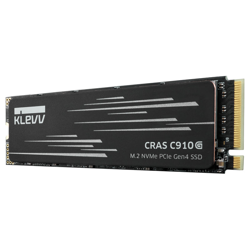 Load image into Gallery viewer, Klevv cras c910g 2 tb ssd (zwart, k02tbm2sp0-10g, pcie gen 4.0 x4, nvme 2.0)
