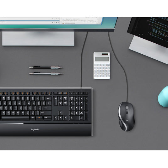 Logitech m500s advanced corded mice muis (zwart, 400-4000 dpi)
