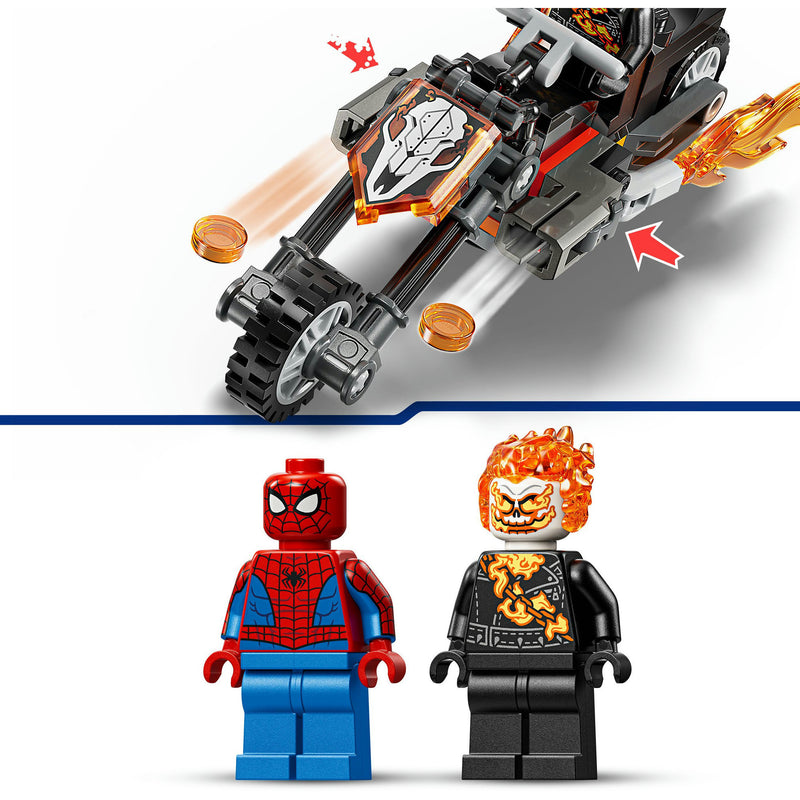 Load image into Gallery viewer, Lego super heroes 76335 marvel spider-man vs. ghost rider motor
