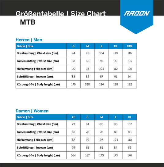 Radon slide - mtb pants