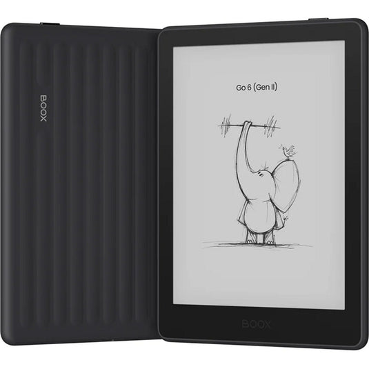 Boox go 6 (gen ii) e-reader (zwart, 3 gb | 32 gb | android 11)