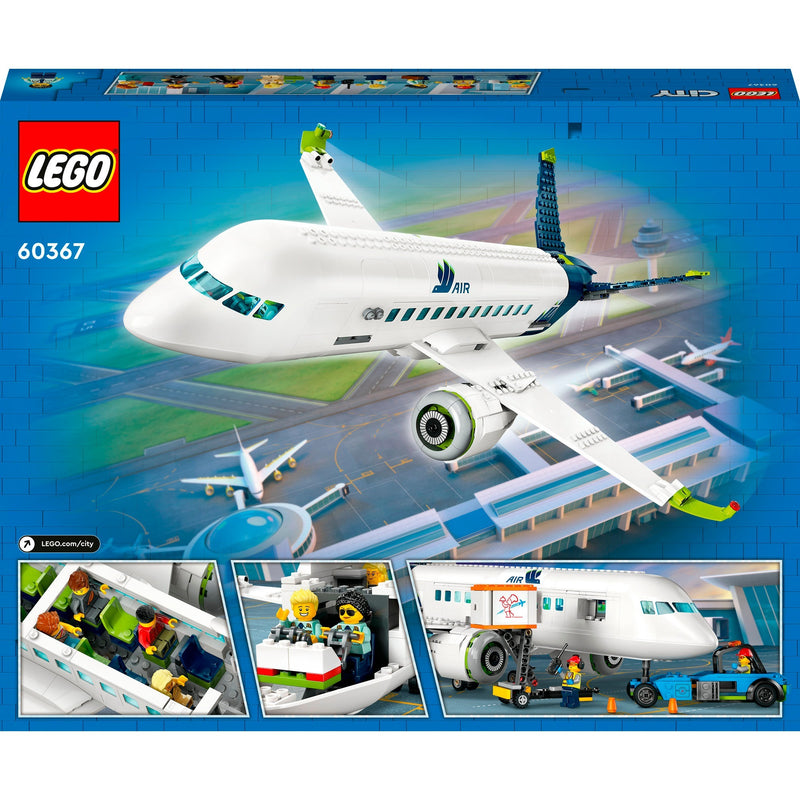 Load image into Gallery viewer, Lego city 60367 passagiersvliegtuig
