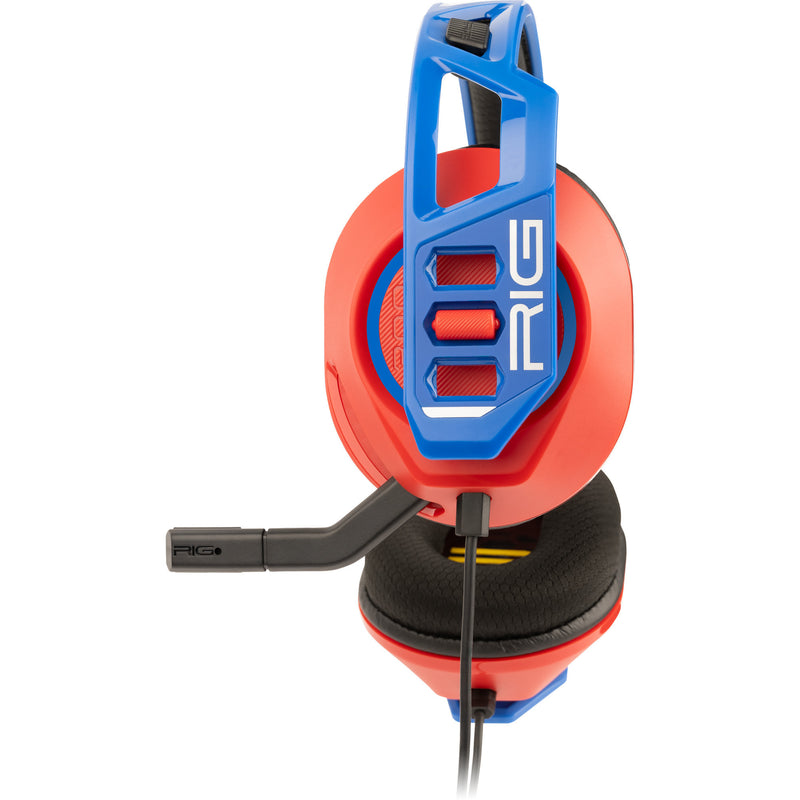 Load image into Gallery viewer, Nacon rig 300 pro hn over-ear gaming headset (rood blauw, nintendo switch, nintendo switch 2, playstation 5, playstation 4, xbox, windows)
