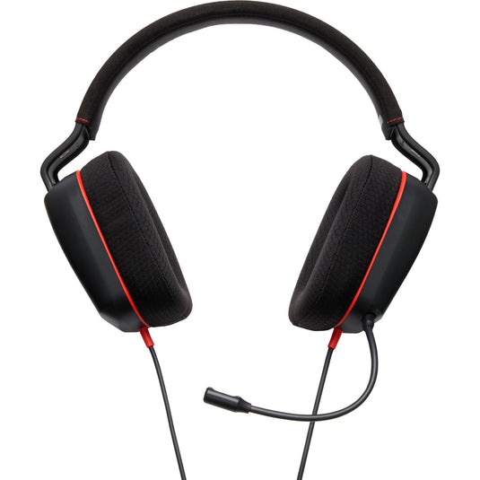 Powera bedrade stereoheadset voor nintendo switch 2 over-ear gaming headset (zwart rood, nintendo switch 2, nintendo switch – oled model, nintendo switch, nintendo switch lite)