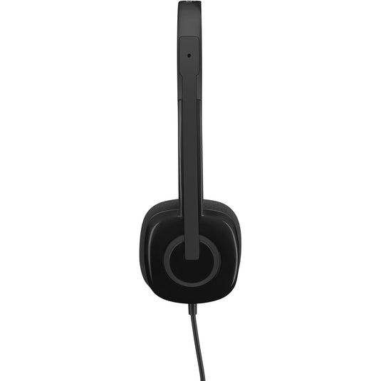Logitech stereo headset h151 on-ear (zwart)