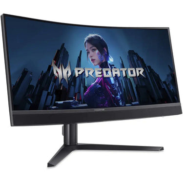 Acer predator x34 v3 34 curved ultrawide gaming monitor (zwart, 180 hz, hdmi, displayport, usb, audio, amd free-sync)