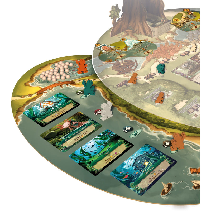 Load image into Gallery viewer, White goblin games everdell: pearlbrook bordspel (nederlands, uitbreiding, 1 - 4 spelers, 60 minuten, vanaf 10 jaar)
