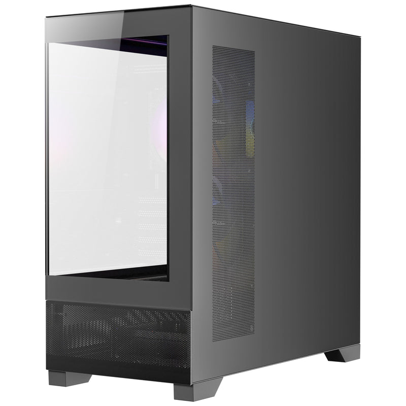 Load image into Gallery viewer, Antec cx500m rgb mini tower behuizing (zwart | 3x usb-a | tempered glass)
