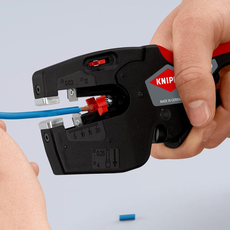 Load image into Gallery viewer, Knipex nexstrip striptang (zwart rood)
