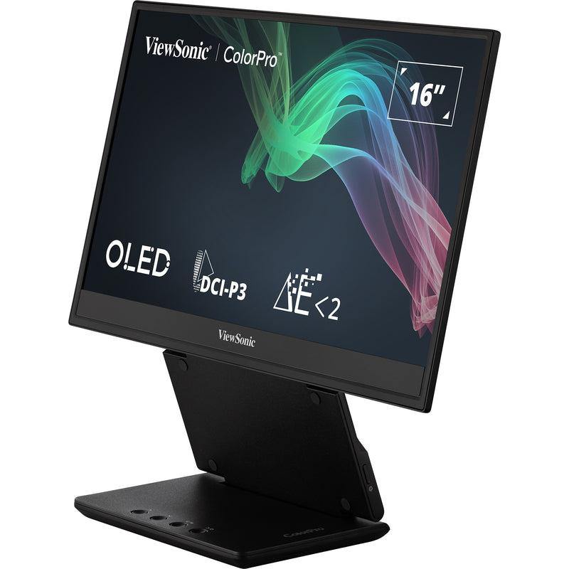 Load image into Gallery viewer, Viewsonic vp16-oled 16 monitor (zwart (mat), 1x micro-hdmi, usb-c, sound)
