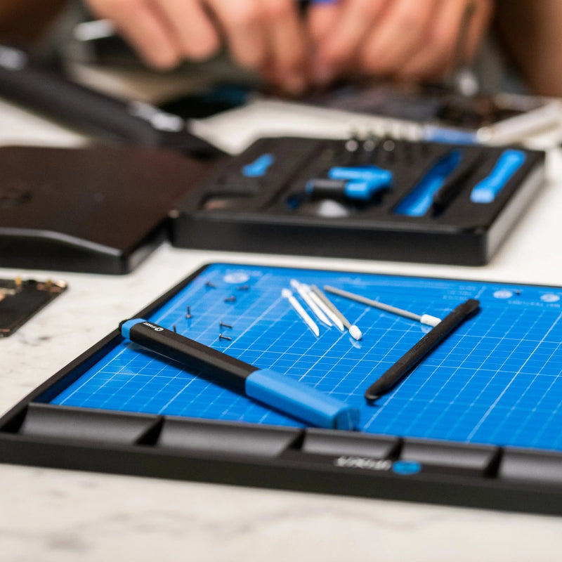 Load image into Gallery viewer, Ifixit fixmat beschermingsmat (blauw zwart)
