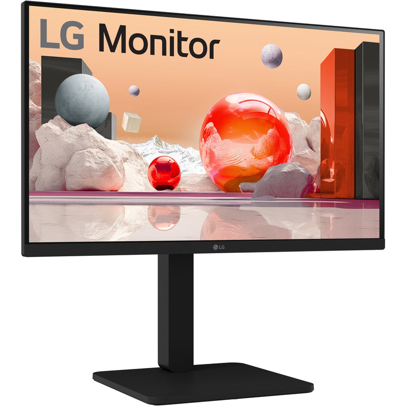 Afbeelding laden in galerijviewer, Lg 24ba450-b 24 monitor (zwart, vga, hdmi, displayport, sound)

