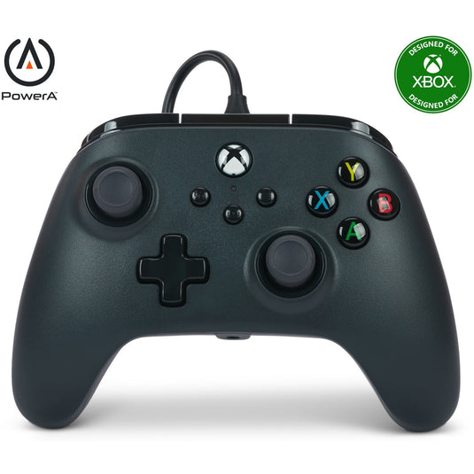 Powera bedrade controller voor xbox series x|s (zwart, xbox series x|s, xbox one, pc)